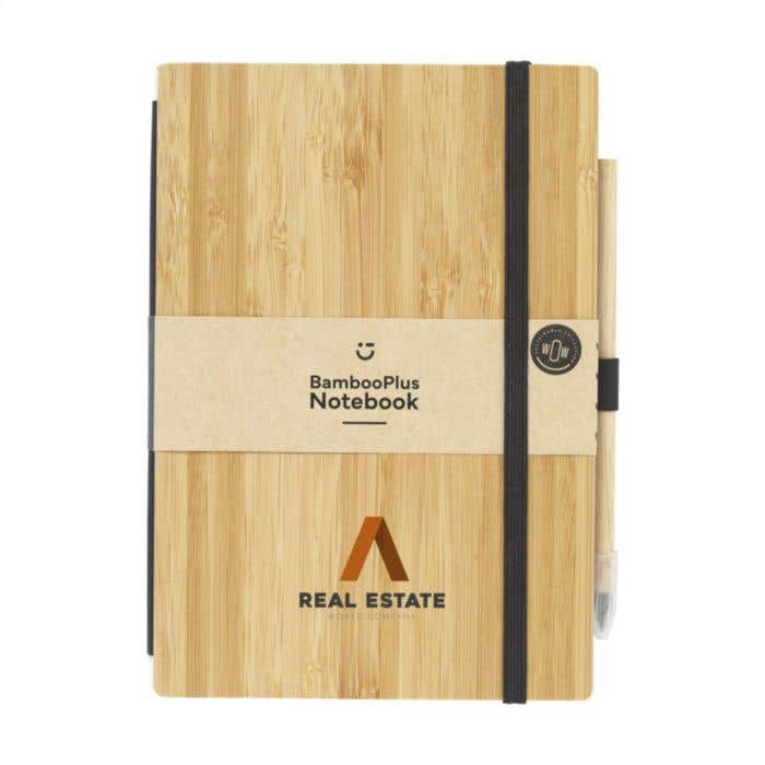 Notitieboek | Bamboe | A5 | Gerecycled papier | Met potlood