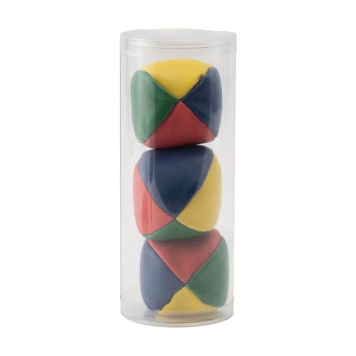 Jongleerset | 3 ballen | Met koker