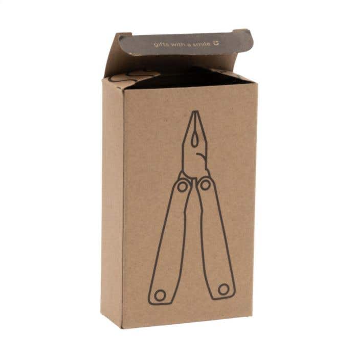 Multitool | Roestvrij staal | 11 functies | Beukenhouten greep