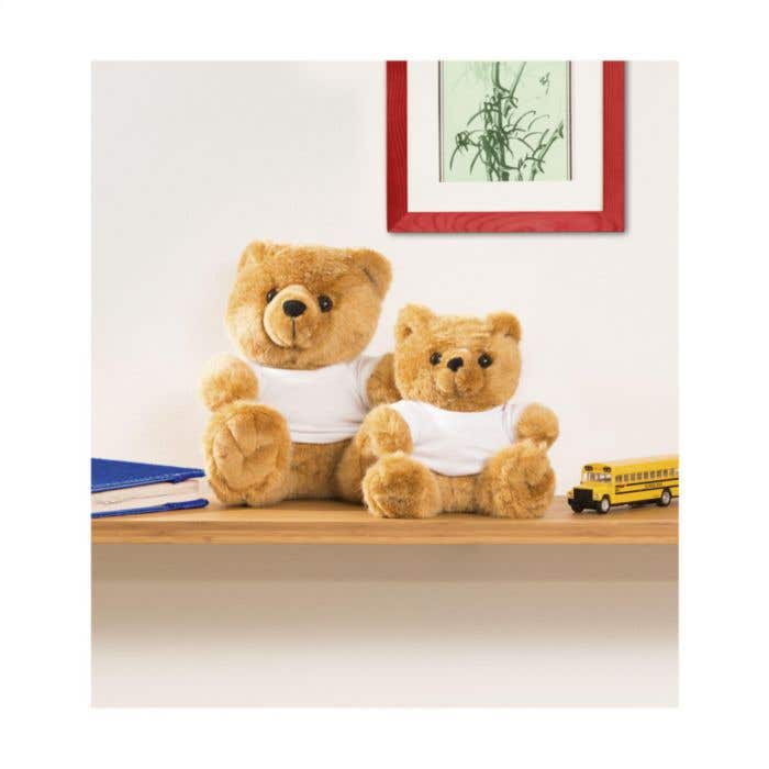 Knuffelbeer | Met wit T-shirt