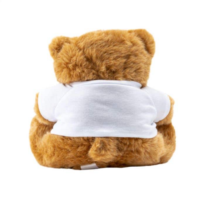 Knuffelbeer | Met wit T-shirt
