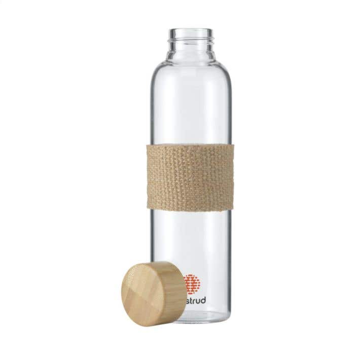 Drinkfles | Glas | 500 ml | Bamboe dop