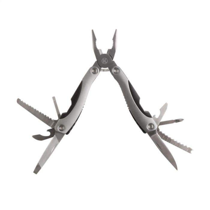 Geschenkset MaxiStar | Multitang en zaklamp | RVS en aluminium