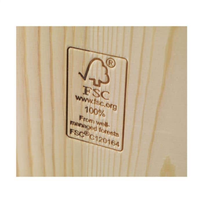 Wijnkist Say Cheese | FSC® hout | Bamboe deksel