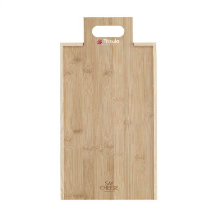 Wijnkist Say Cheese | FSC® hout | Bamboe deksel