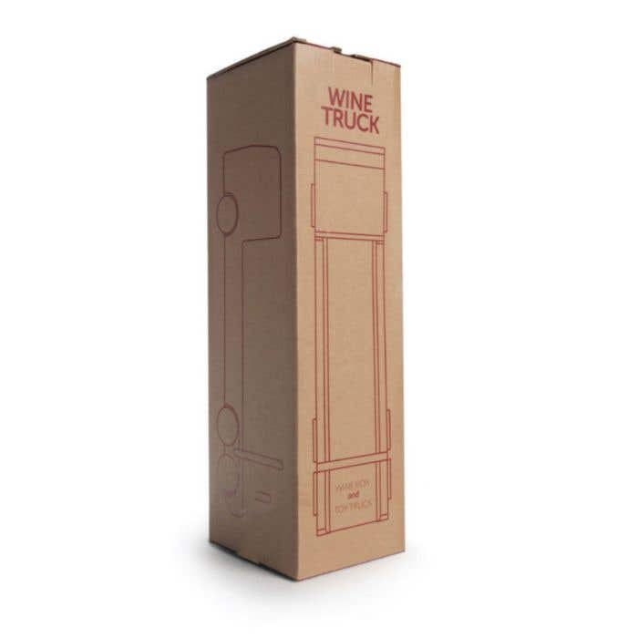 Rackpack Wine Truck | FSC® hout | Wijnkist voor 1 fles