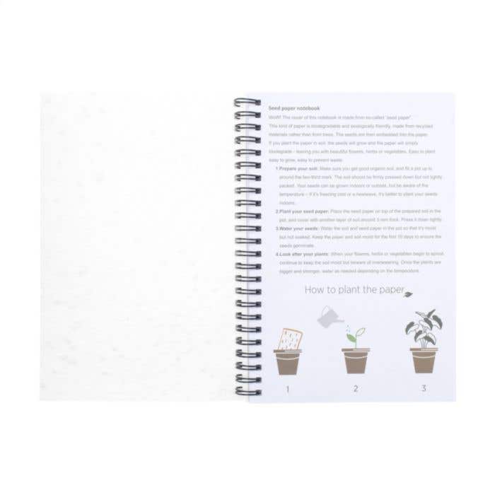 Notitieboek Zaadpapier [A5]