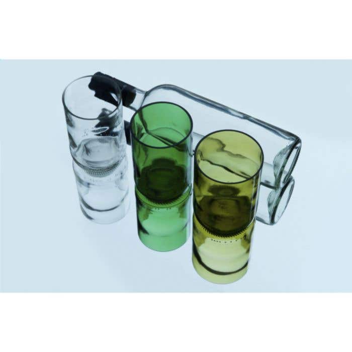Rebottled | Waterglas | Geüpcycled | 330 ml