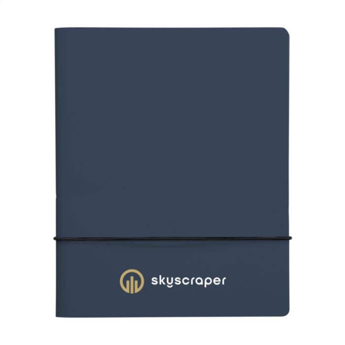 Notitieboek | Gerecycled leer | A5 | Gelinieerd