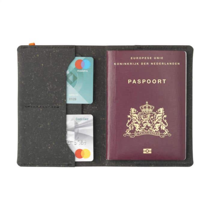 Paspoorthouder Holder | Gerecycled | 6 pasjes | Handgemaakt