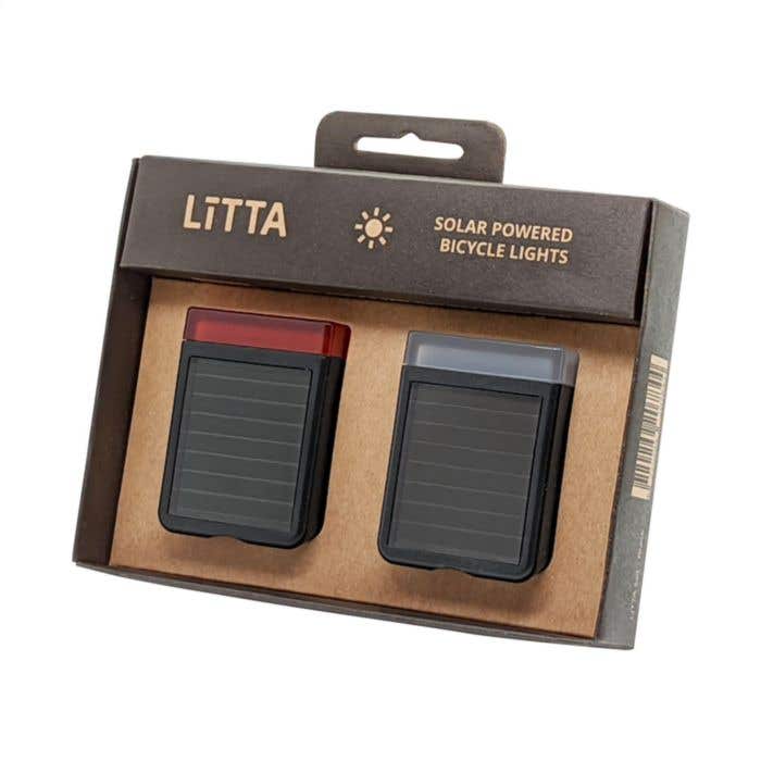 Fietslampjes Solar | Voor- en achterlicht | Waterdicht