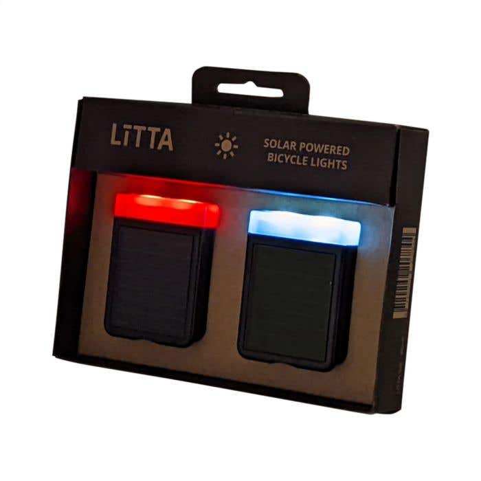 Fietslampjes Solar | Voor- en achterlicht | Waterdicht