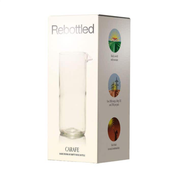 Karaf Rebottled | Glas | 600 ml | Made in Holland