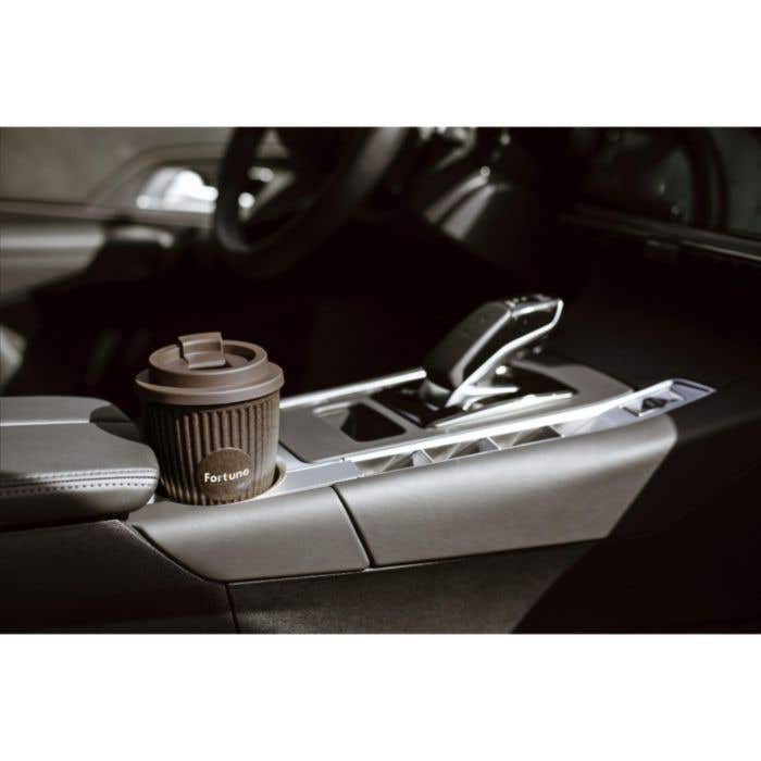 Koffiebeker | Koffiedik & Suikerriet | 250 ml | Dubbelwandig