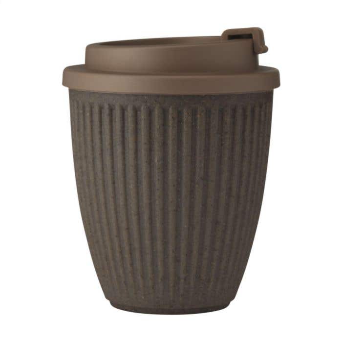 Koffiebeker | Koffiedik & Suikerriet | 250 ml | Dubbelwandig