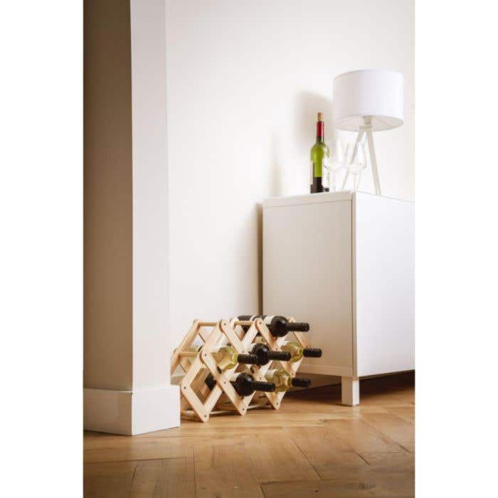 Wijnkist Rackpack | FSC® hout | 1 fles