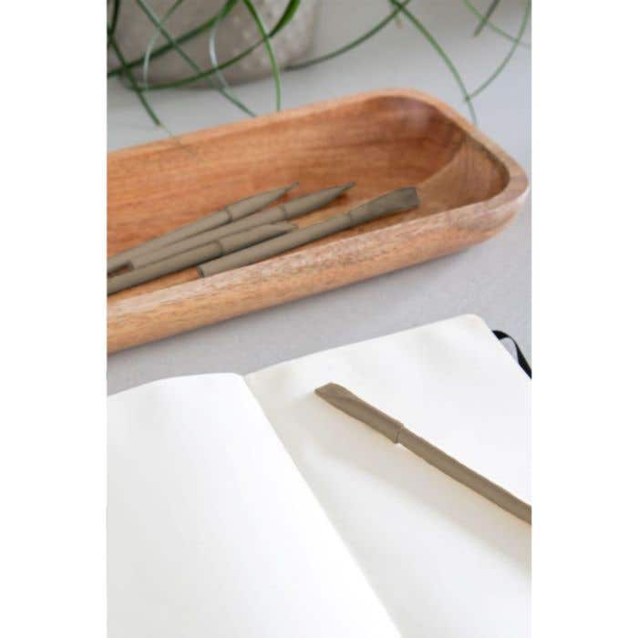 Balpen | Gerecycled papier | Blauwschrijvend