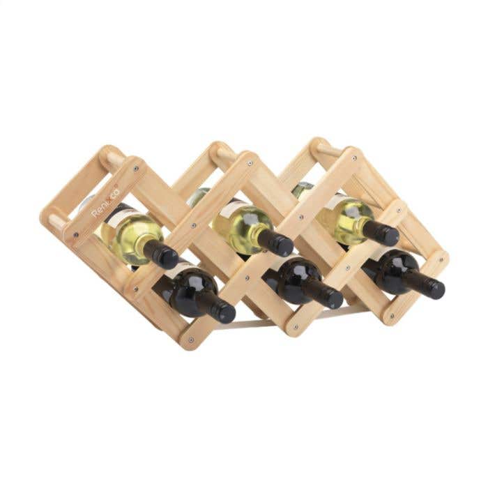 Wijnkist Rackpack | FSC® hout | 1 fles