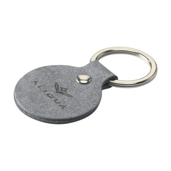 Sleutelhanger | Gerecycled denim | Rond