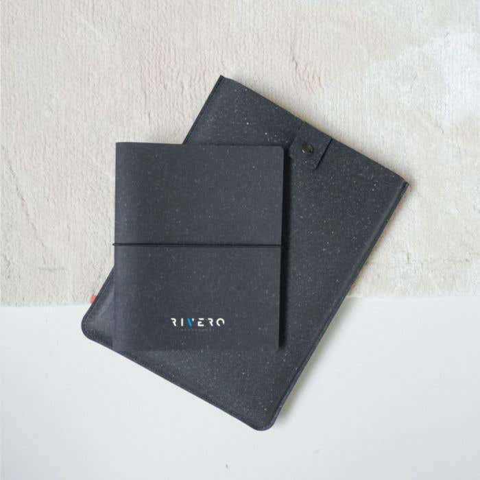 Laptopsleeve | Gerecycled leer | 14 inch