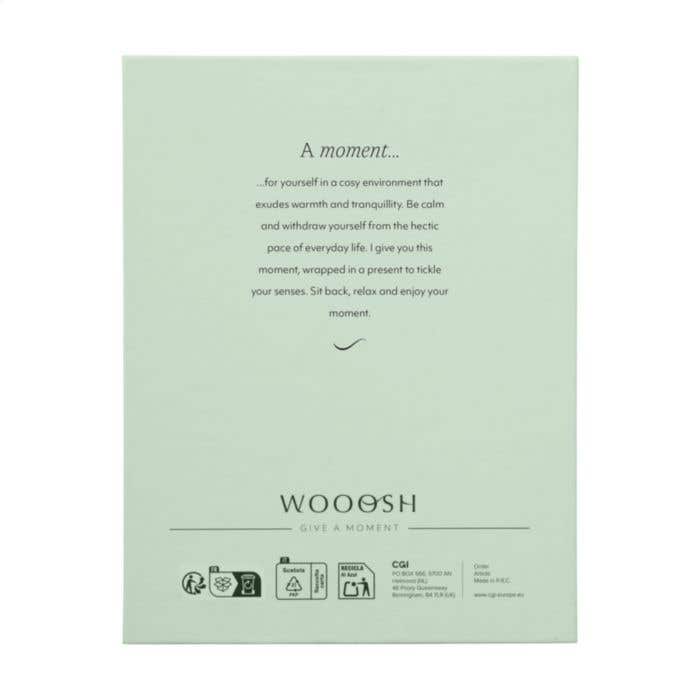 Wijnset Wooosh Vino | FSC® hout | Kelnersmes, druppelvanger en stopper