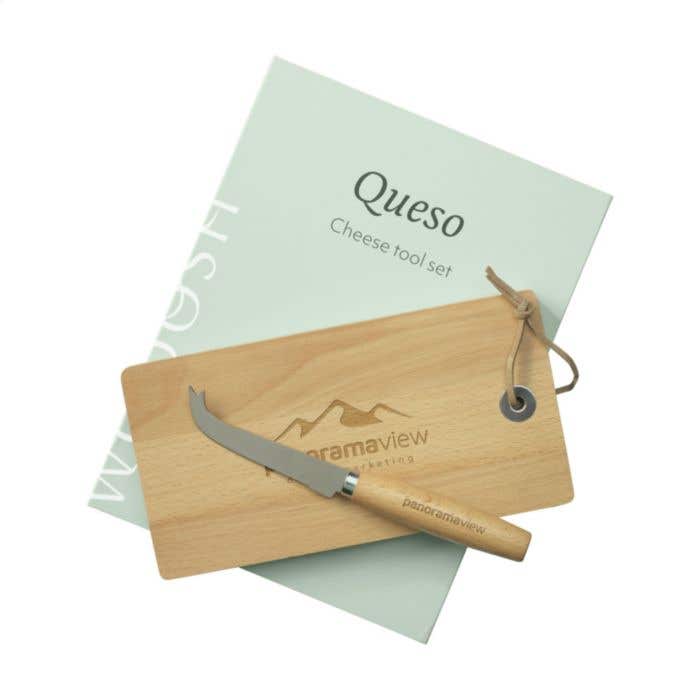 Wooosh Kaasplankset | FSC® Beukenhout | Met kaasmes