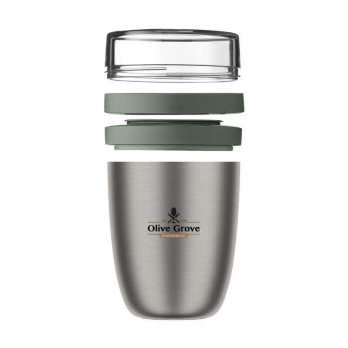 Mepal Lunchpot | Dubbelwandig RVS | 500 ml | 2 compartimenten