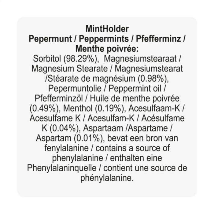 Pepermuntdispenser | Suikervrij | 50 stuks