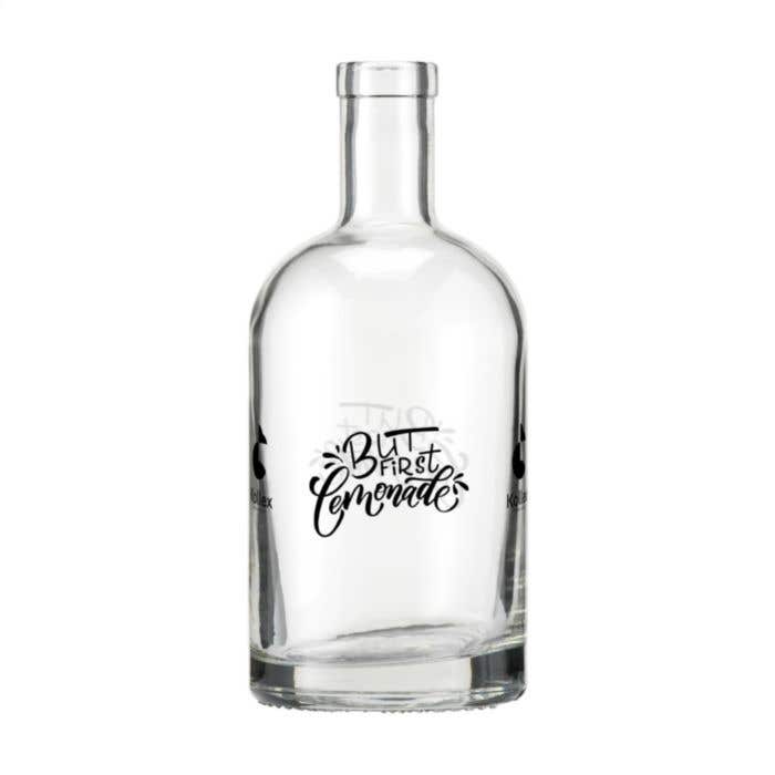Drinkfles Helsinki | Glas | 700 ml | Houten dop