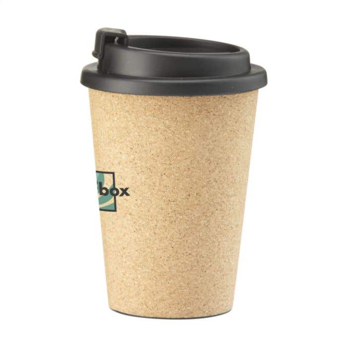 Koffiebeker Attea | Kurk | 350 ml | Dubbelwandig