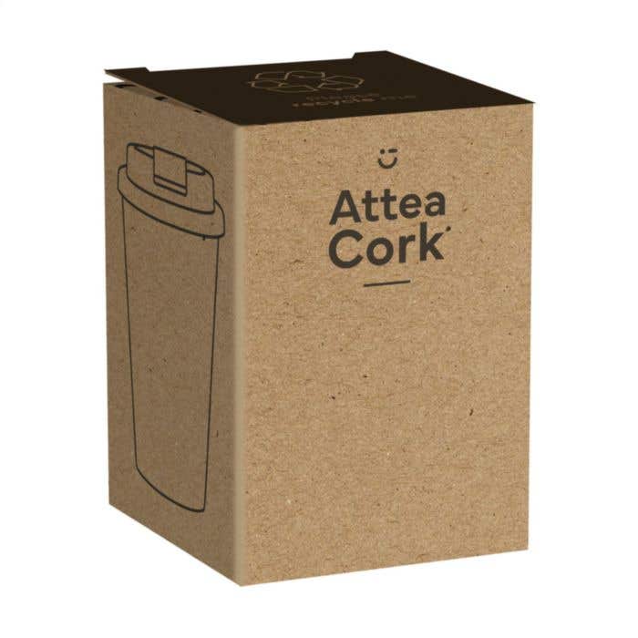 Koffiebeker Attea | Kurk | 350 ml | Dubbelwandig