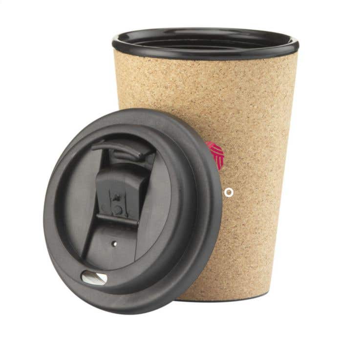 Koffiebeker Attea | Kurk | 350 ml | Dubbelwandig