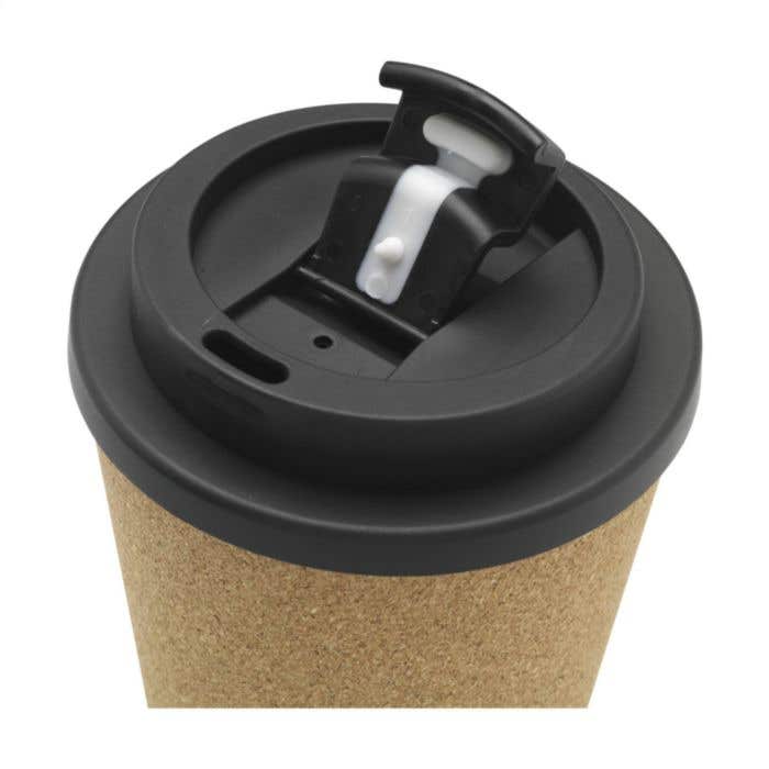 Koffiebeker | Kurk en PLA | 350 ml | Dubbele wand