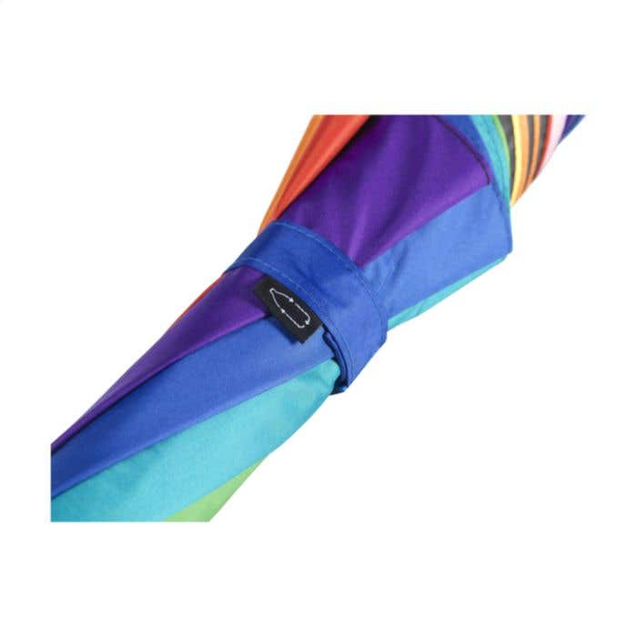 Paraplu | Gerecycled | 23 inch | Regenboogkleuren