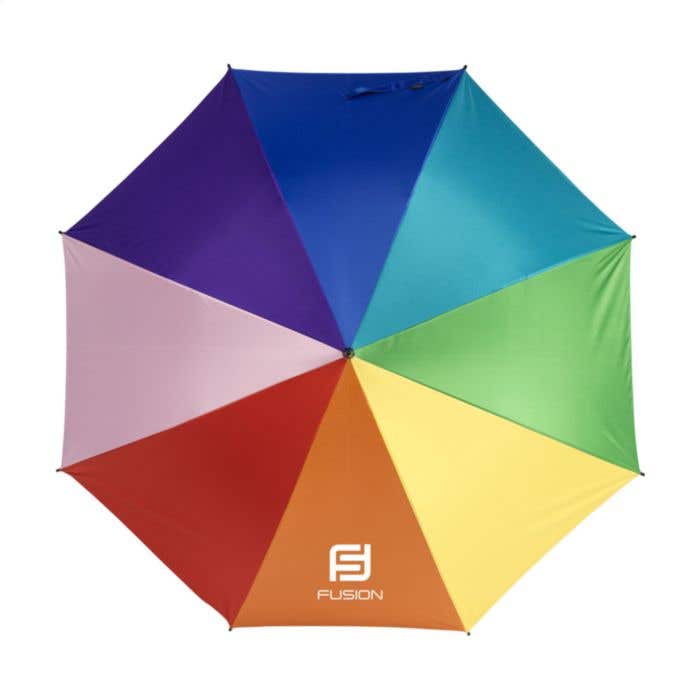Paraplu | Gerecycled | 23 inch | Regenboogkleuren