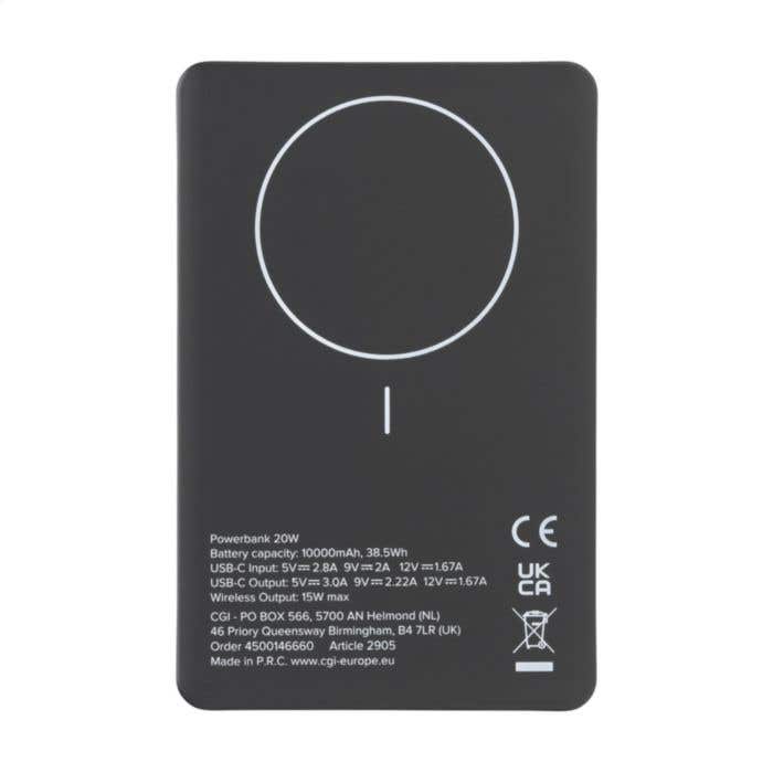 Powerbank | 10.000 mAh | MagSafe | Gerecycled aluminium