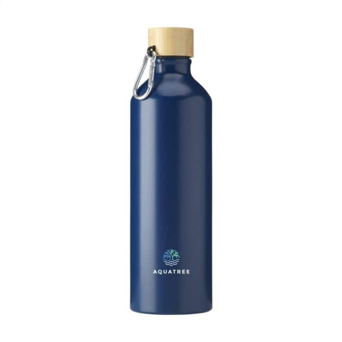 Drinkfles SteelBamboo | RVS | 750 ml | Bamboe dop