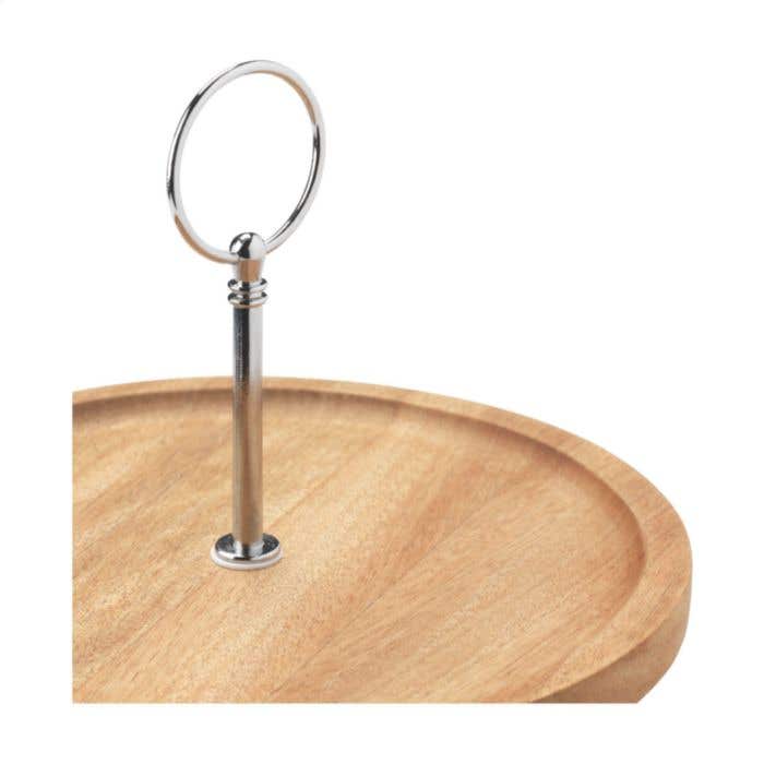 Wooosh Bellamo Duo Tray | Étagère | FSC® Acaciahout | 2-laags