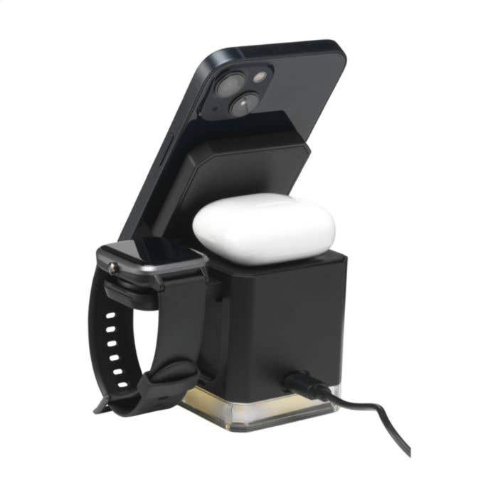 Oplaadstandaard 3-in-1 | Magsafe | Gerecycled | 15W