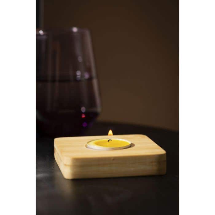 Kandelaar | Vierkant | FSC® bamboe