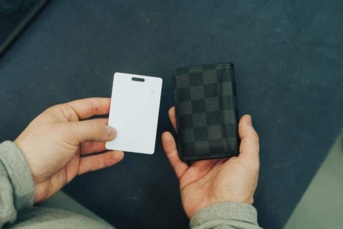 Gerecyclede Trackingkaart Findcard