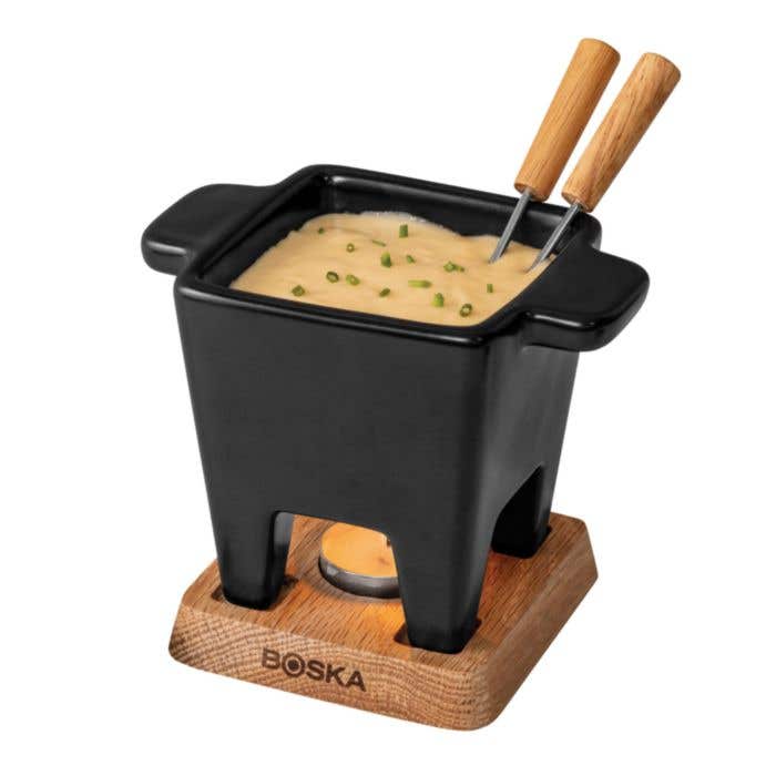 BOSKA Keramische Fondueset Nero
