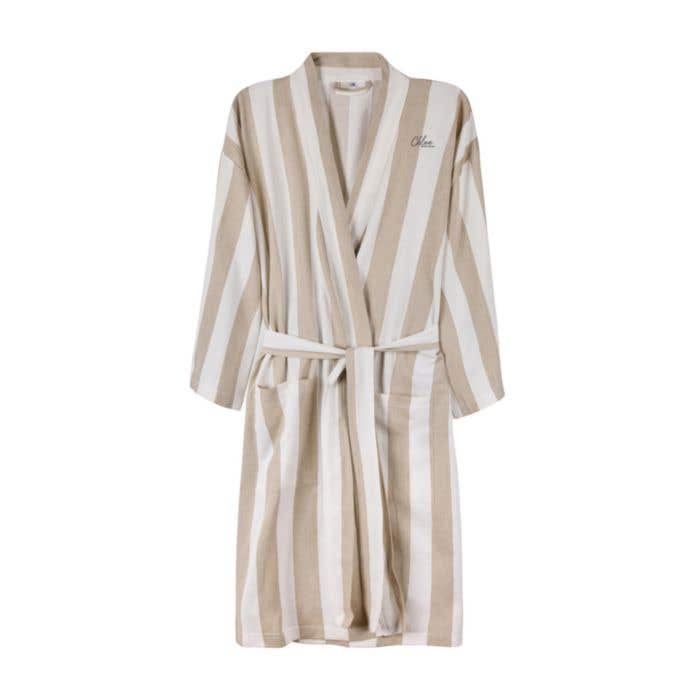 VINGA Gerecyclede Unisex Badjas Ornos [L/XL}