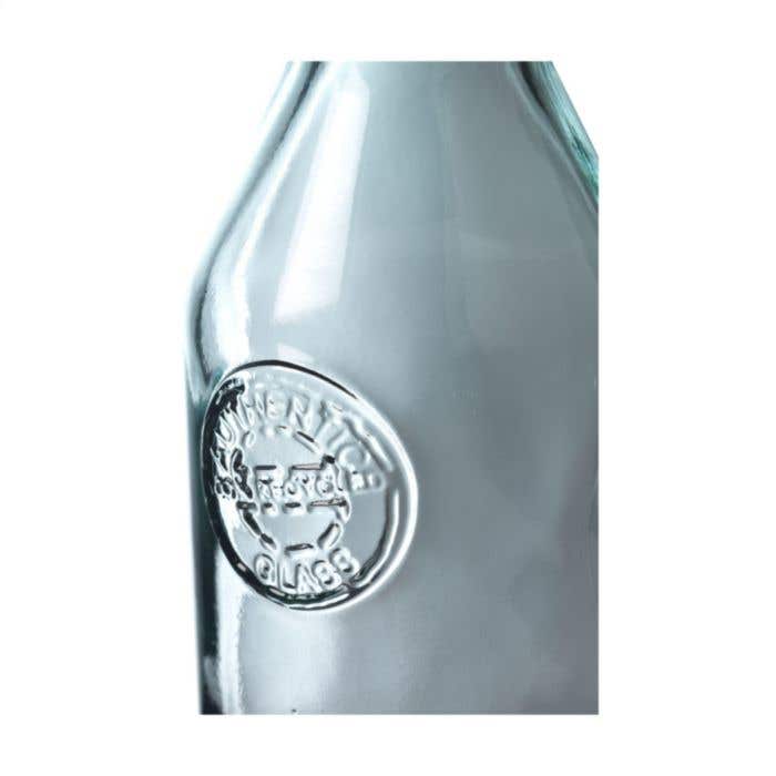 Drinkfles | Gerecycled glas | 1200 ml | Kurken dop