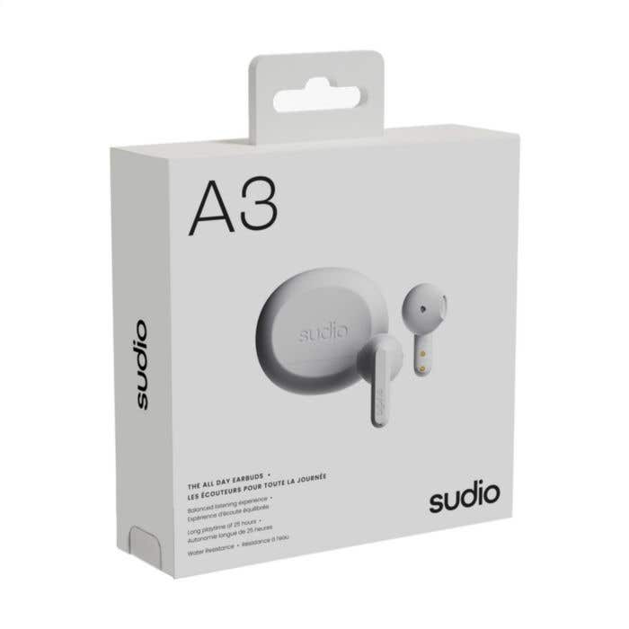Sudio A3 | Draadloze oortjes | Gerecycled | 25 uur speeltijd