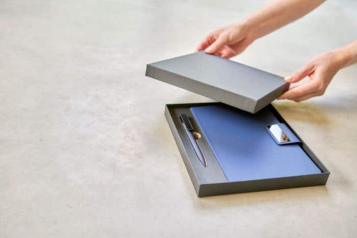 Gerecyclede Geschenkset Kantoor Roan [2-delig] | FSC® papier