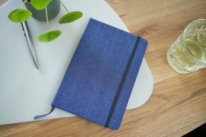 Denim Notitieboekje Alfred [A5] | FSC® papier