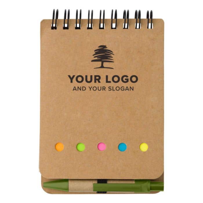 Notitieboekje Eco met pen