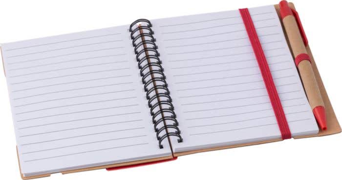 Notitieboek Eco-Wire | A5 | FSC® papier | 60 pagina's | Gelinieerd | Sticky notes