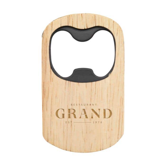 Flesopener BlackBeech | Hout | RVS